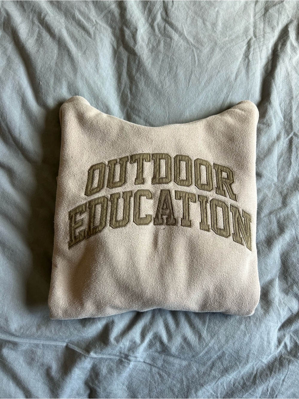 Roots Beige Outdoor Education Hoodie